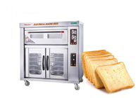 SS 430 1400 밀리미터 2.86 kw 산업적 빵 베이킹 기계