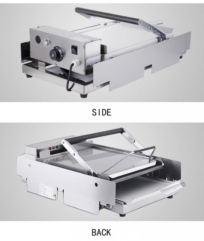 알루미늄 합금 베이스와 2.4 kw 햄버거 롤빵 토스터기 빵집 처리 장비