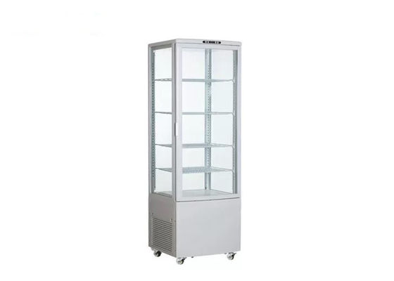 고효율 R134a 냉각제 215L 음료 디스플레이 냉동고