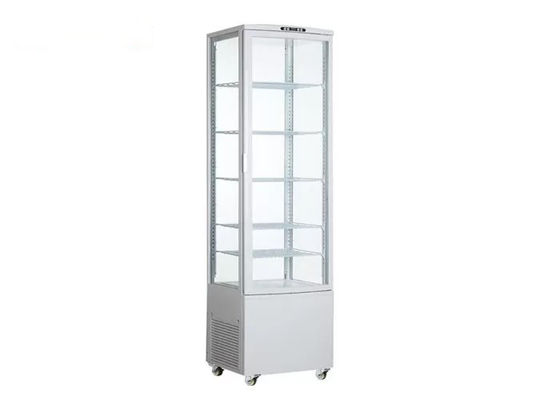 고효율 R134a 냉각제 215L 음료 디스플레이 냉동고